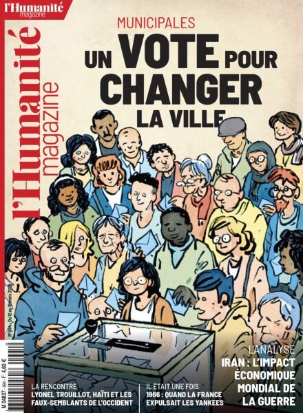 L’Humanite Magazine – 12 Mars 2026 Cover