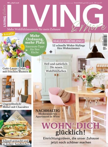Living & More – April 2026 Cover