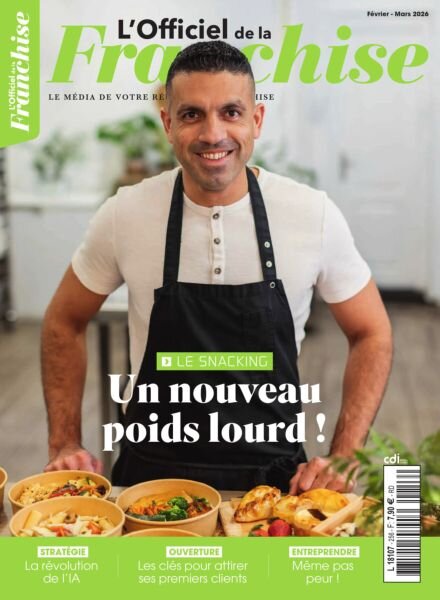 L’Officiel de la Franchise – Fevrier-Mars 2026 Cover