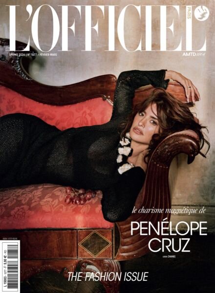 L’Officiel Paris – Fevrier-Mars 2026 Cover