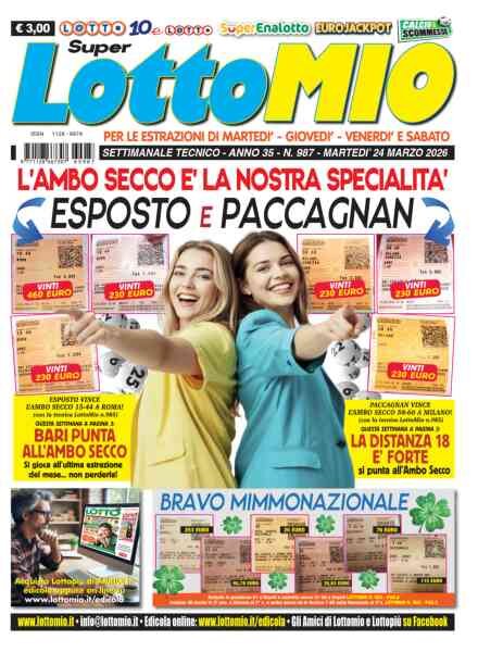 Lottomio del Giovedi – 24 Marzo 2026 Cover