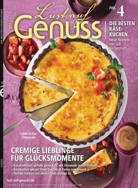 Lust auf Genuss – April 2026 Cover