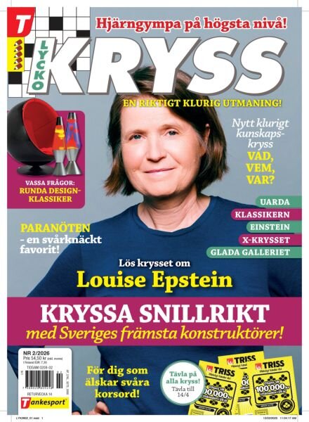 Lyckokryss – Februari 2026 Cover