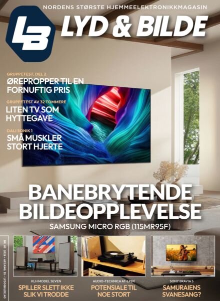 Lyd & Bilde – March 2026 Cover