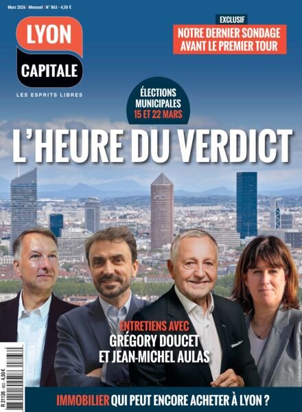 Lyon Capitale – Mars 2026 Cover