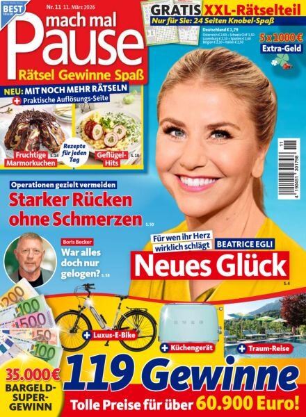 Mach mal Pause – 11 Marz 2026 Cover