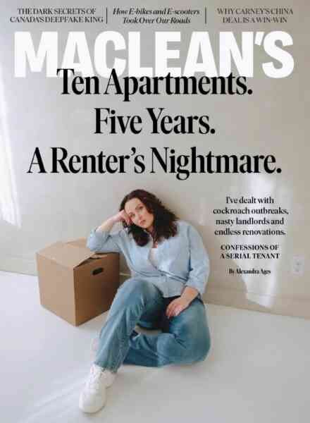 Maclean’s – April 2026 Cover