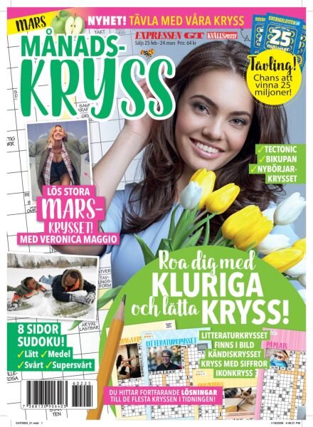 Manads-Kryss – Februari 2026 Cover