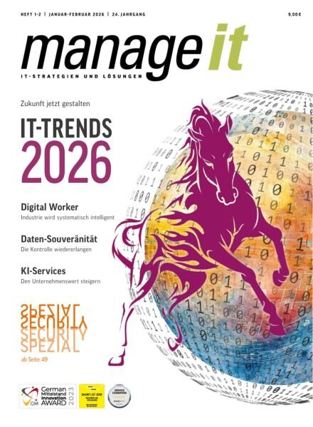 manage it Magazin – Januar-Februar 2026 Cover