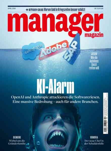 Manager Magazin – April 2026 Cover
