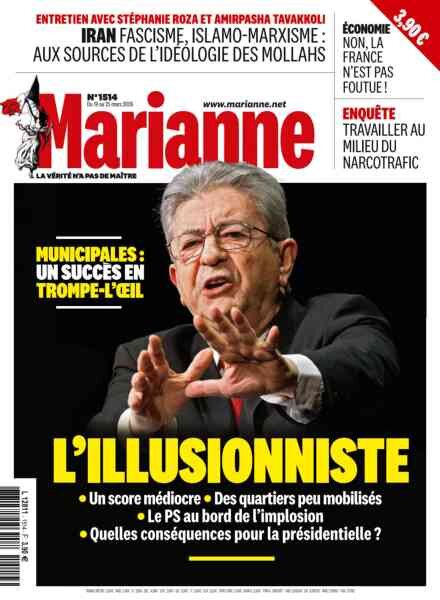 Marianne – 19 Mars 2026 Cover
