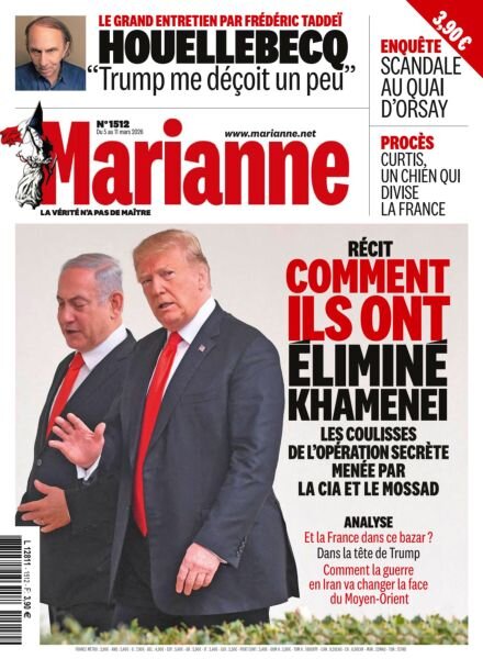 Marianne – 5 Mars 2026 Cover