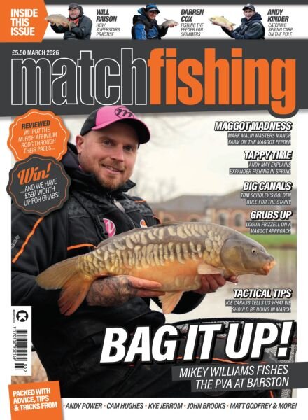 Match Fishing – March 2026 Cover