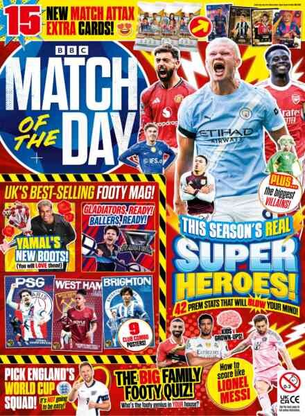 Match of the Day – 25 March 2026 Cover