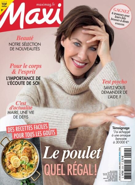 Maxi France – 9 Mars 2026 Cover