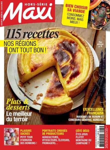 Maxi – Hors-Serie Cuisine – Fevrier-Mars-Avril 2026 Cover