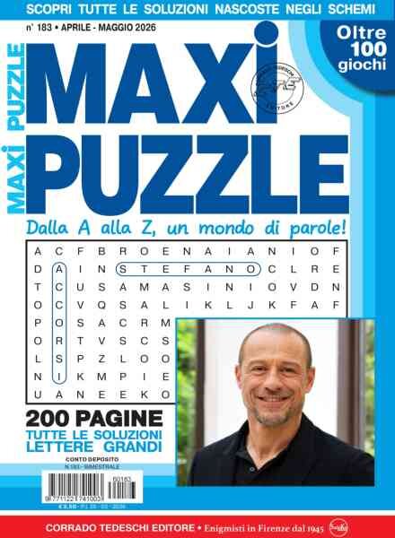 Maxi Puzzle – Aprile-Maggio 2026 Cover