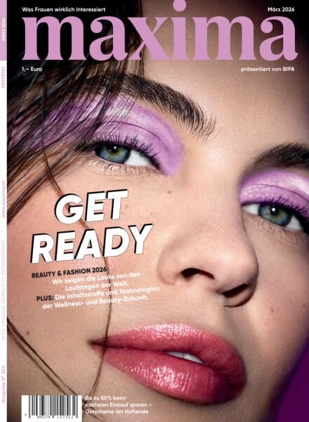Maxima – Marz 2026 Cover