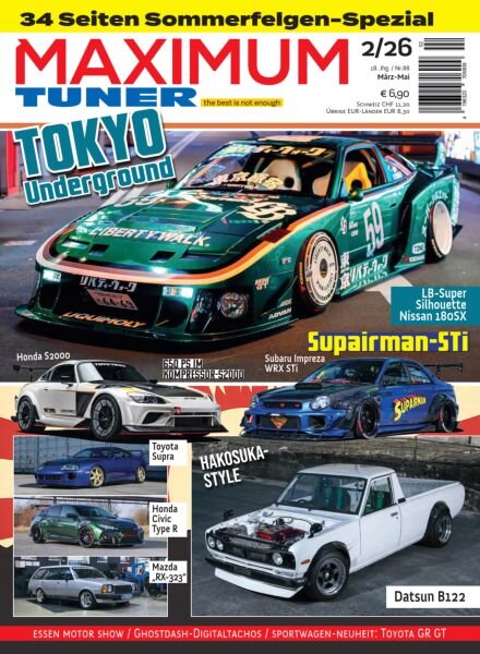Maximum Tuner – Marz-April-Mai 2026 Cover