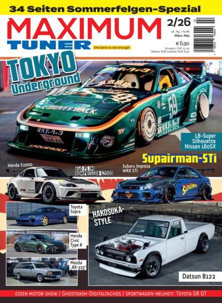 Maximum Tuner – Marz-Mai 2026 Cover