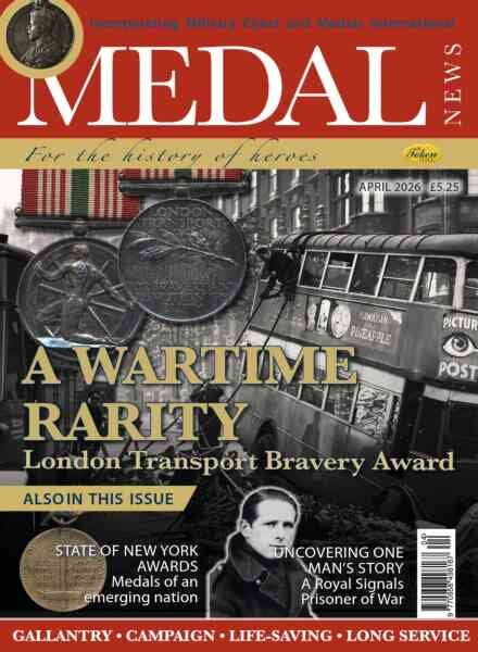 Medal News – April 2026 Cover
