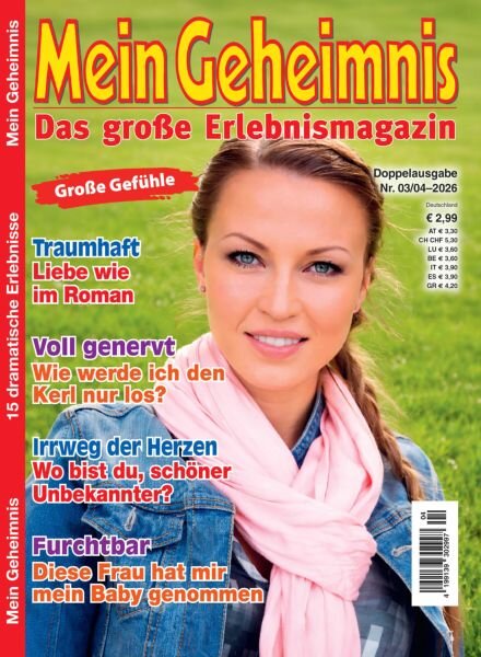Mein Geheimnis – Marz-April 2026 Cover