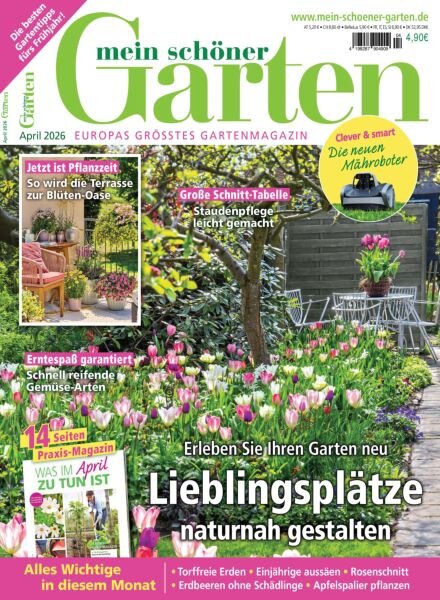 Mein schoner Garten – April 2026 Cover