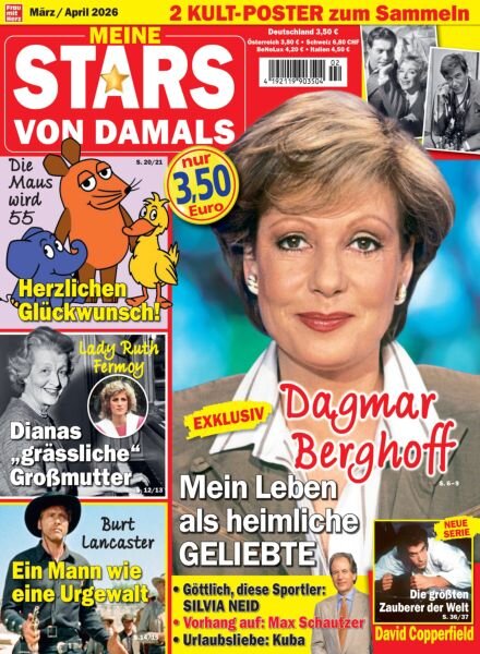 Meine Stars von Damals – Marz-April 2026 Cover