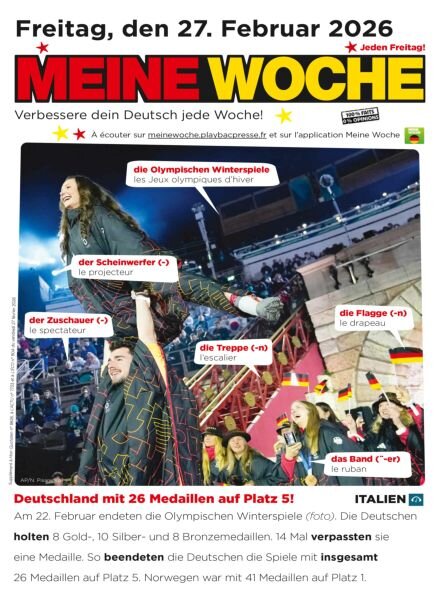 Meine Woche – 26 Februar 2026 Cover