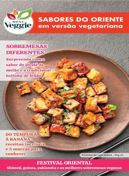 Menu Veggie – Abril 2026 Cover