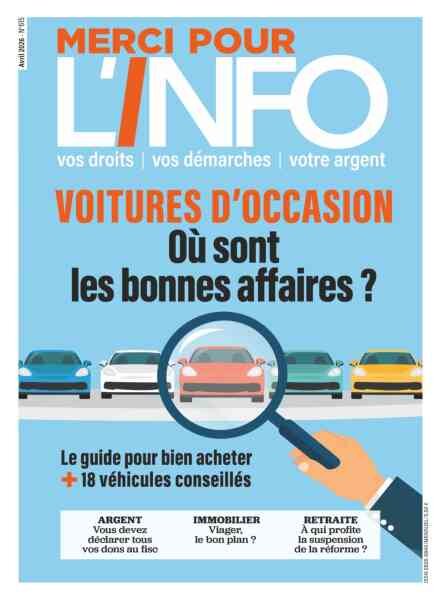 Merci Pour L’info – Avril 2026 Cover