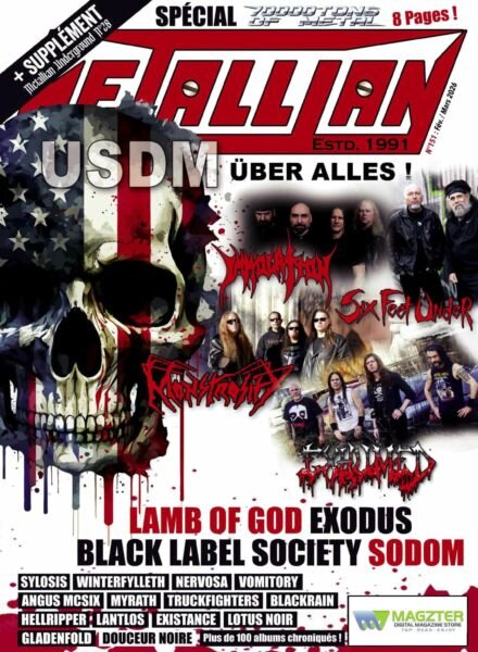 Metallian – Fevrier-Mars 2026 Cover