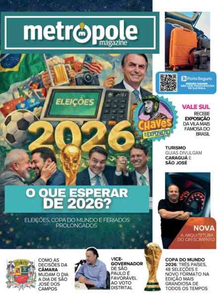Metropole Magazine – Fevereiro 2026 Cover