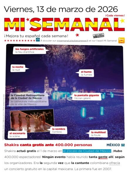 Mi Semanal – 13 Marzo 2026 Cover