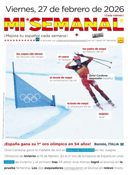 Mi Semanal – 27 Febrero 2026 Cover