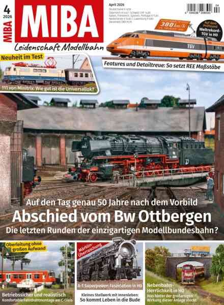 Miba Magazin – April 2026 Cover