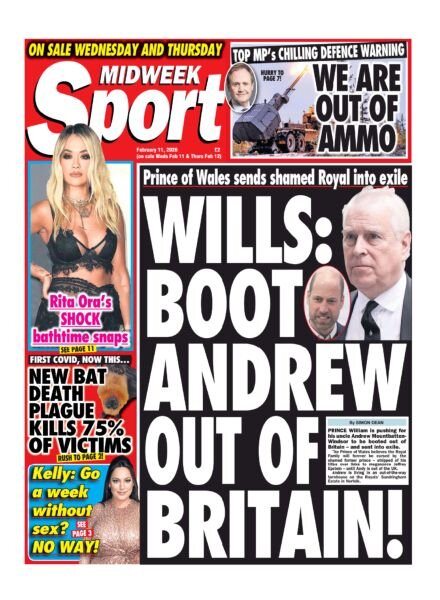 Midweek Sport – 10 February 2026 Cover