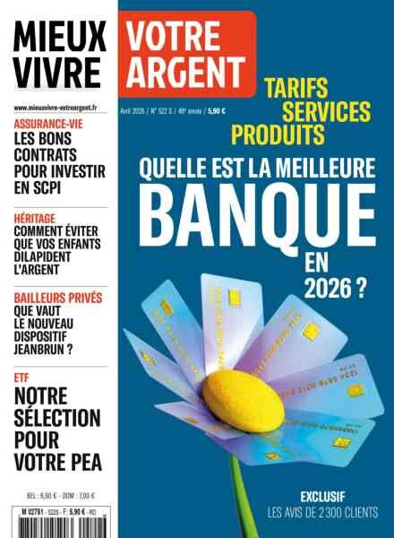 Mieux Vivre Votre Argent – Avril 2026 Cover