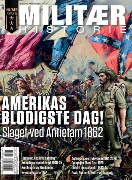 Militarhistorie – Mars 2026 Cover