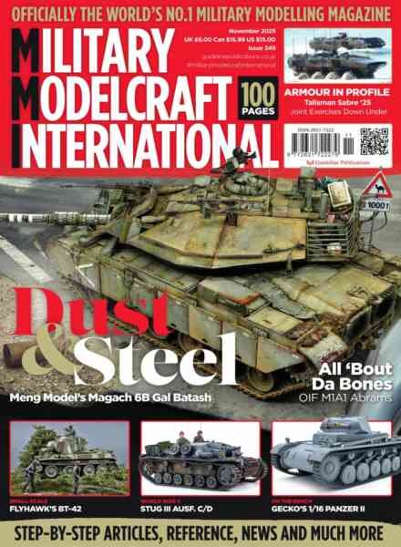 Military Modelcraft International – November 2025 Cover