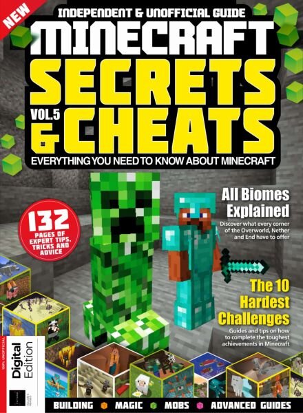 Minecraft Secrets & Cheats – Volume 5 Revised Edition – February 2026 Cover