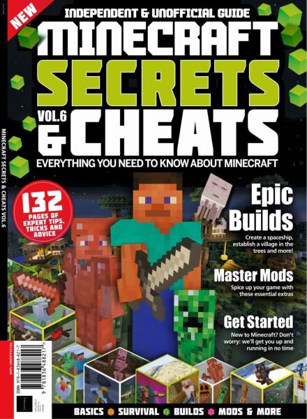 Minecraft Secrets & Cheats – Volume 6 – March 2026 Cover