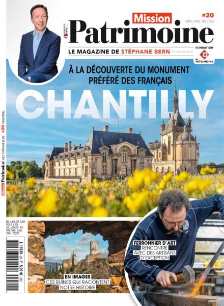 Mission Patrimoine – Mars-Avril-Mai 2026 Cover