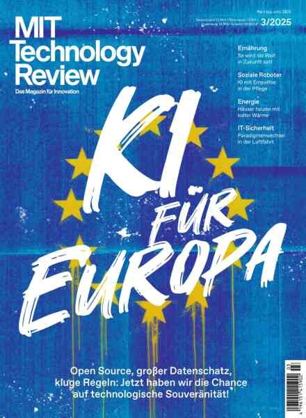 MIT Technology Review Germany – Marz-Juni 2026 Cover