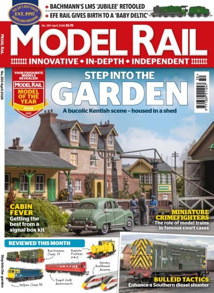 Model Rail – April 2026 Cover