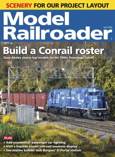 Model Railroader – April 2026 Cover