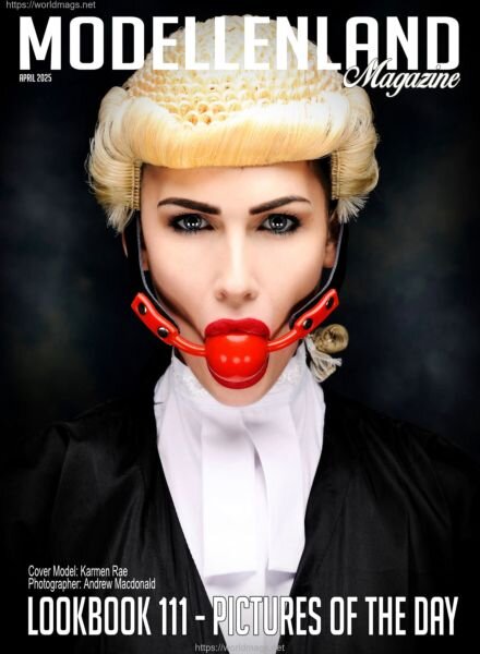 Modellenland Magazine – April 2025 LookBook 111 Pictures Of The Day Cover