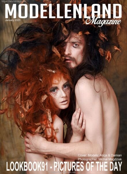 Modellenland Magazine – January 2023 Lookbook 91 Pictures Of The Day Cover