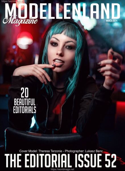 Modellenland Magazine – March 2024 The Editorial Issue 52 Cover