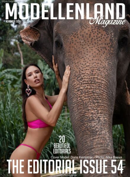 Modellenland Magazine – November 2024 The Editorial Issue 54 Cover